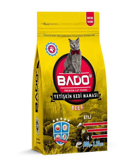Picture of Bado Yetişkin Kedi Maması 500 gr Etli