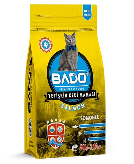 Picture of Bado Yetişkin Kedi Maması 500 gr Somonlu