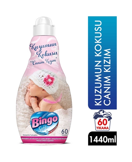 Picture of Bingo Soft Yumuşatıcı 1440 ml Kuzumun Kokusu Canım Kızım