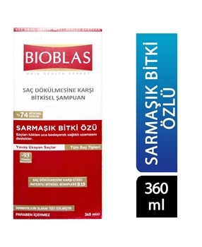 Bioblas Şampuan 360 ml Yavaş Uzayan Saçlar İçin Picture of Bioblas Şampuan 360 ml Yavaş Uzayan Saçlar İçin