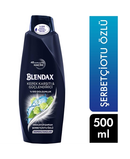 Picture of BLENDAX ŞAMPUAN 500ML*12 Şerbetçi Otu Erkek