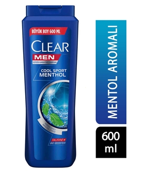 Clear Men Shampoo 600 ml Cool Sport Menthol Picture of Clear Men Shampoo 600 ml Cool Sport Menthol