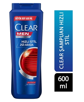 Clear Men Shampoo 600 ml Quick Style 2 in 1 Picture of  Clear Men Shampoo 600 ml Quick Style 2 in 1