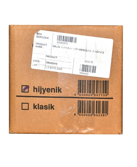 Picture of Dalin Hijyenik Cep Mendili 3X15'Lİ  (3 Al 2 Öde)