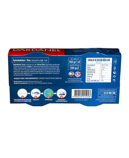 Picture of Dardanel Ton Balığı 2x150 gr