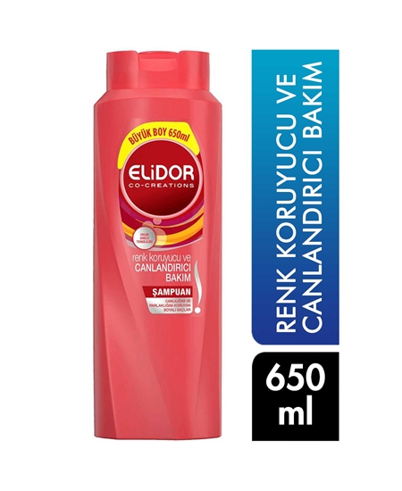 elidor, şampuan, boyalı saçlar için şampuan, elidor renk koruyucu şampuan