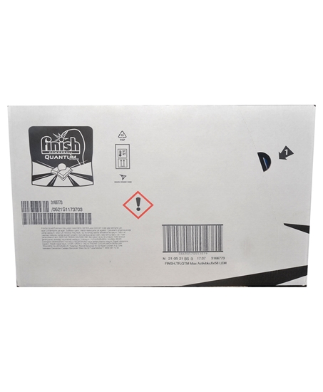 Picture of Finish Quantum Max Washing Machine Tabs 58's - Lemon