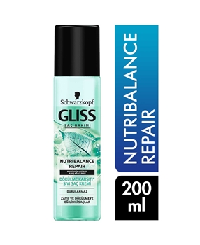 Gliss Sıvı Saç Kremi 200 Ml Nutribalance Picture of Gliss Sıvı Saç Kremi 200 Ml Nutribalance