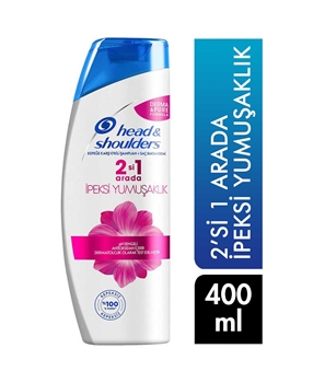 Head&Shoulders 2in1 Shampoo 400 Ml - Silky Softness Picture of Head&Shoulders 2in1 Shampoo 400 Ml - Silky Softness