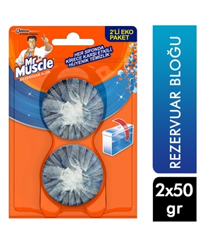 Mr Muscle Rezervuar Bloğu 2'li Eko Paket Picture of Mr Muscle Rezervuar Bloğu 2'li Eko Paket