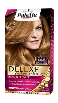 P-Palette Deluxe Kahve Köpüğü 8-65 Tüp Krem Saç Boyası 50 ml Picture of P-Palette Deluxe Kahve Köpüğü 8-65 Tüp Krem Saç Boyası 50 ml