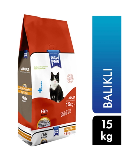 Picture of PawPaw Yetişkin Kedi Maması 15 kg Balıklı