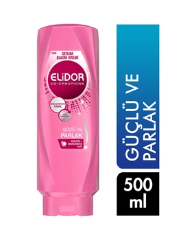 Elidor Saç Kremi 500 ml Güçlü ve Parlak elidor, şampuan, saç kremi, saç bakım kremi, elidor güçlü ve parlak, şampuan fiyatları, toptan şampuan, kozmetik ürünleri