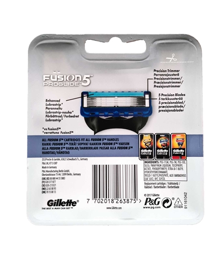 Picture of Gillette Fusion Proglide Blade 8's - EU PACK