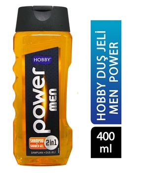 Hobby Duş Jeli Men 400 ml 2 in 1 Power Picture of Hobby Duş Jeli Men 400 ml 2 in 1 Power