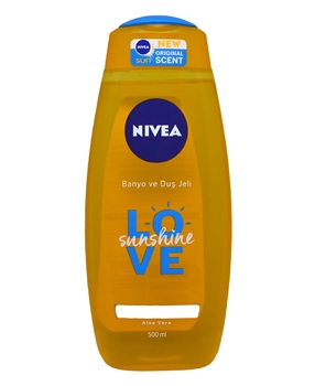 P-Nivea Sunshine Love Shower Gel 500 ml nivea, duş jeli, nivea duş jeli