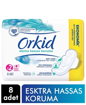 Orkid Extra Hassas Tekli 2 Beden 8’li *18 Picture of Orkid Extra Hassas Tekli 2 Beden 8’li *18