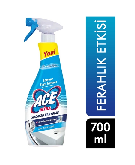 Picture of P-P-P-Ace Ultra Köpük Çamaşır Suyu İçermeyen Banyo Temizleyici Sprey 700 ml Ferahlık Etkisi
