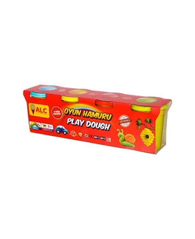 ALC Oyun Hamuru 4 Renk 216 gr alc, oyun hamuru, hamur, renkli hamur, renkli oyun hamuru, playdoh, pileydoh, oyun hamuru fiyatları, oyun hamuru satın al, oyun hamurunun faydaları, oyun hamuru neyden yapılır