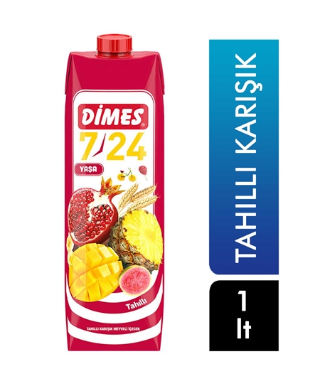 Picture of P-Dimes 7/24 Meyve Suyu 1 lt Tahıllı Karışık