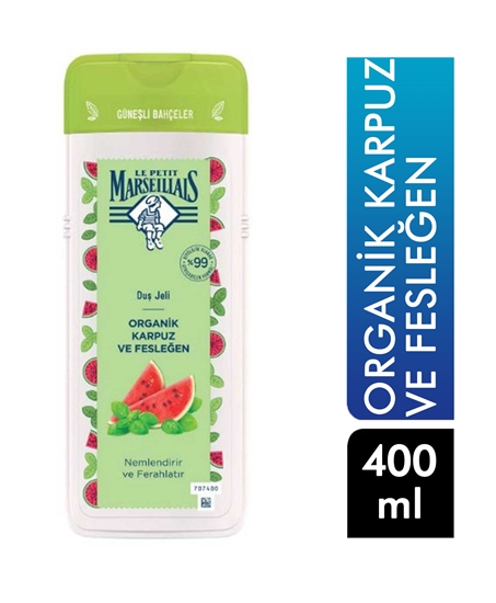 Picture of Le Petit Marseillais Duş Jeli 400 ml Organik Karpuz ve Fesleğen
