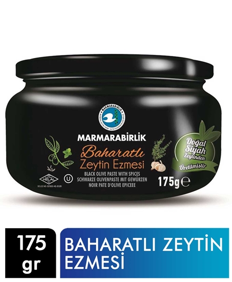 Picture of Marmara Birlik Baharatlı Zeytin Ezmesi 175g Cam Kavanoz