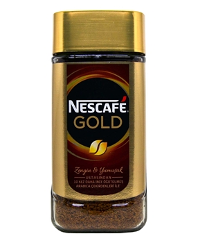 Nescafe Gold 200 gr Çözünebilir Kahve  Kavanoz nescafe, nescafe gold, neskafe, neskafe gold, çözünebilir kahve, toz kahve, neskafe kahve, nescafe kahve, kahve