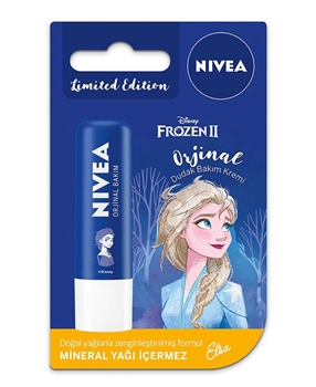 Nivea Lip Care Cream 5,5 ml Disney Princess Frozen 2 Elsa nivea, dudak koruyucu, nemlendirici dudak koruyucu, dudak kremi, dudak parlatıcısı,  disney dudak koruyucu, disney dudak kremi, elsa dudak kremi, elsa dudak koruyucu, frozen dudak kremi, frozen dudak koruyucu