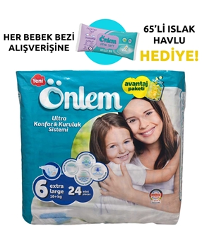 Önlem Bebek Bezi 24'lü 6 Extra Large Picture of Önlem Bebek Bezi 24'lü 6 Extra Large