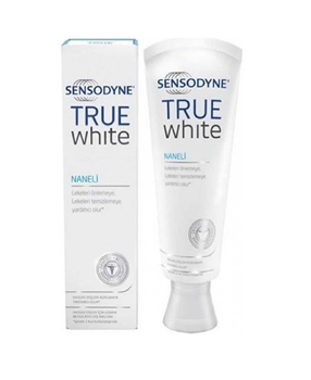 Sensodyne Diş Macunu 75 ml True White Naneli sensodyne, sensodyne diş macunu, sensodyne beyazlatıcı diş macunu, diş macunu, beyazlatıcı diş macunu, naneli diş macunu