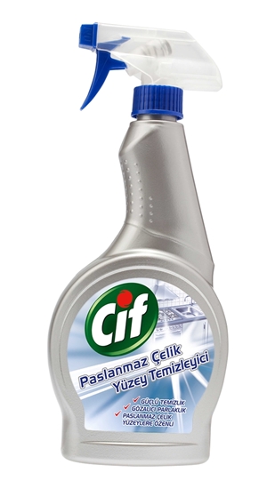 cif, cif yüzey temizleyici, cif sprey, cif paslanmaz çelik, yüzey temizleyici
