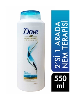 Dove Shampoo 550 ml Moisture Therapy 2 in 1 Picture of  Dove Shampoo 550 ml Moisture Therapy 2 in 1
