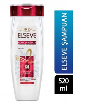 Elseve Şampuan 520 ml Yapılandırıcı Bakım Picture of Elseve Şampuan 520 ml Yapılandırıcı Bakım
