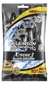 Wilkinson Sword Xtreme3 Black Edition Tıraş Bıçağı 10'lu Picture of Wilkinson Sword Xtreme3 Black Edition Tıraş Bıçağı 10'lu