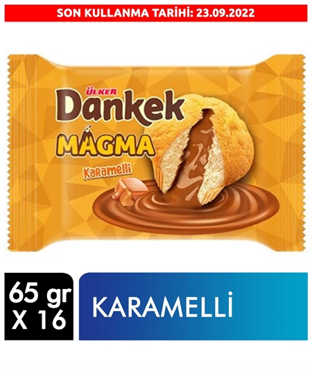 Picture of ÜLKER DANKEK MAGMA KARAMELLİ 65GR 16 LI