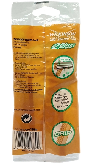 Picture of Wilkinson Sword W2 Plus Shaving Blade 5's