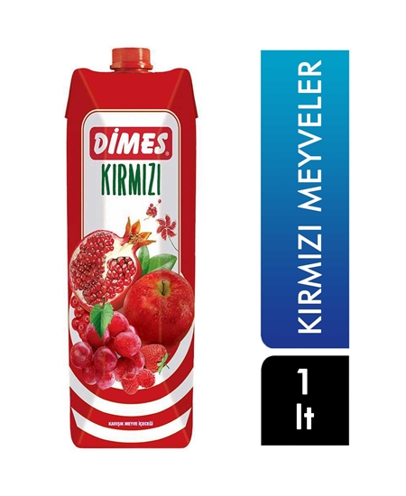 Picture of P-Dimes Meyve Suyu 1 lt Karışık Kırmızı Meyveler