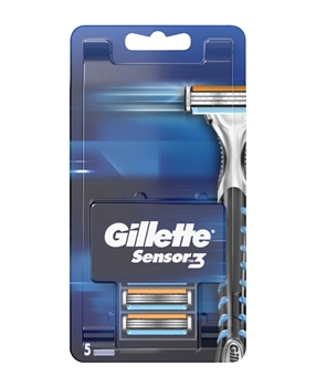Gillette Sensor Refill Razor Blade 5's gillette, sensor, tıraş makinesi, tıraş bıçağı, gillette fiyatları, gilette, gillete, jilet, jilet satın al, toptan jilet, toptan gillette
