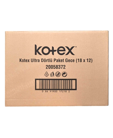 Picture of Kotex Ultra Gece Hijyenik Ped 18'li