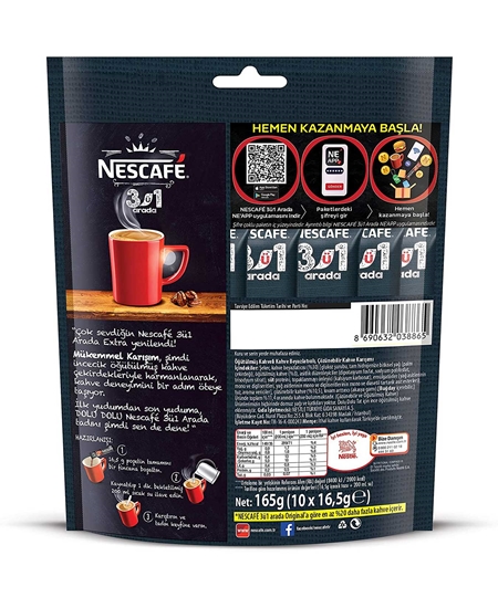 Picture of Nescafe 3 in 1 Extra Coffee 10's