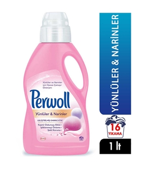 Perwoll Liquid Laundry Detergent  Woolen&Silk 16 Wash -  1L x 12 Picture of Perwoll Liquid Laundry Detergent  Woolen&Silk 16 Wash -  1L x 12