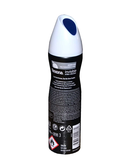 Picture of REXONA INV.B.WHITE DEO SPR. D5 24X150ML