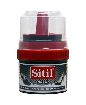 Sitil Ayakkabı Boyası Classic Krem Siyah 50 ml sitil, ayakkabı boyası, krem ayakkabı boyası, siyah ayakkabı boyası, kösele ayakkabı boyası, deri ayakkabı boyası, ayakkabı boyası fiyatları, ayakkabı boyası satın al