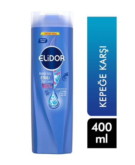 Picture of Elidor Şampuan 400 ml Kepeğe Karşı 2n1