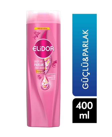 Picture of Elidor Şampuan 400 ml Güçlü&Parlak 2ın1