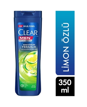 Clear Şampuan 350 ml Men Maksimum Ferahlık Kepeğe Karşı Picture of Clear Şampuan 350 ml Men Maksimum Ferahlık Kepeğe Karşı