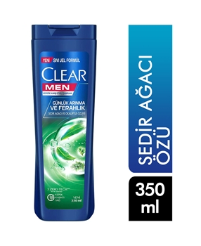 Clear Şampuan 350 ml Men Günlük Arınma Ve Ferahlık Picture of Clear Şampuan 350 ml Men Günlük Arınma Ve Ferahlık