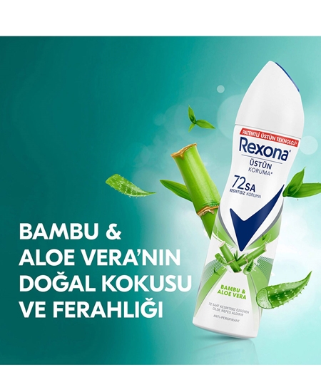 Picture of Rexona Deodorant 150 ml Kadın Bambu&Aloe Vera