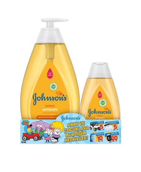 Picture of Johnson's Bebek Şampuanı Kral Şakir 750 ml + 200 ml