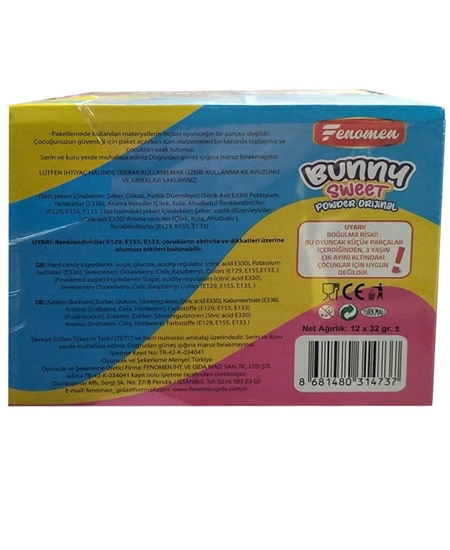 Picture of Fenomen  Rabbıt Lolipop 32 gr 12'li